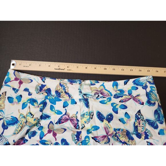Talbots Butterfly Print Skirt – Size 6 – Cotton Blend - Picture 5 of 6